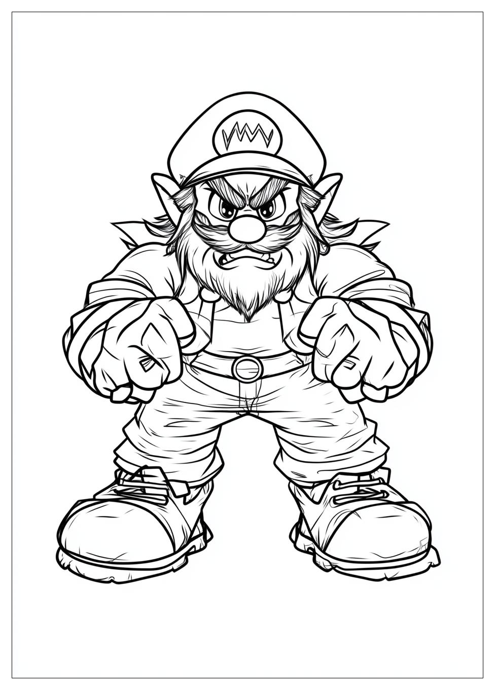 wario_coloring_pages_7