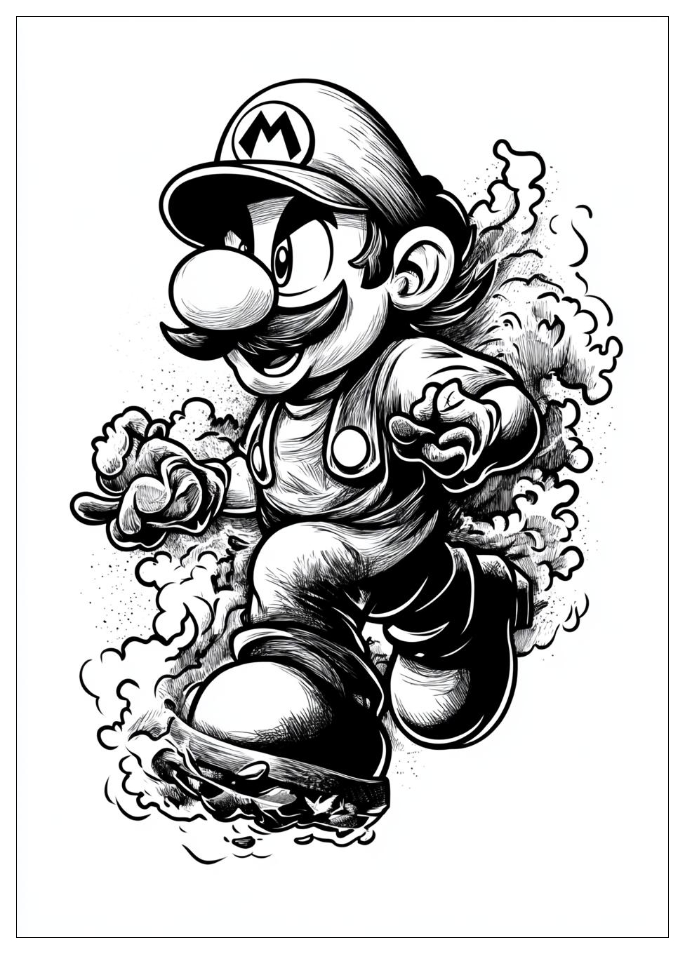 wario_coloring_pages_8