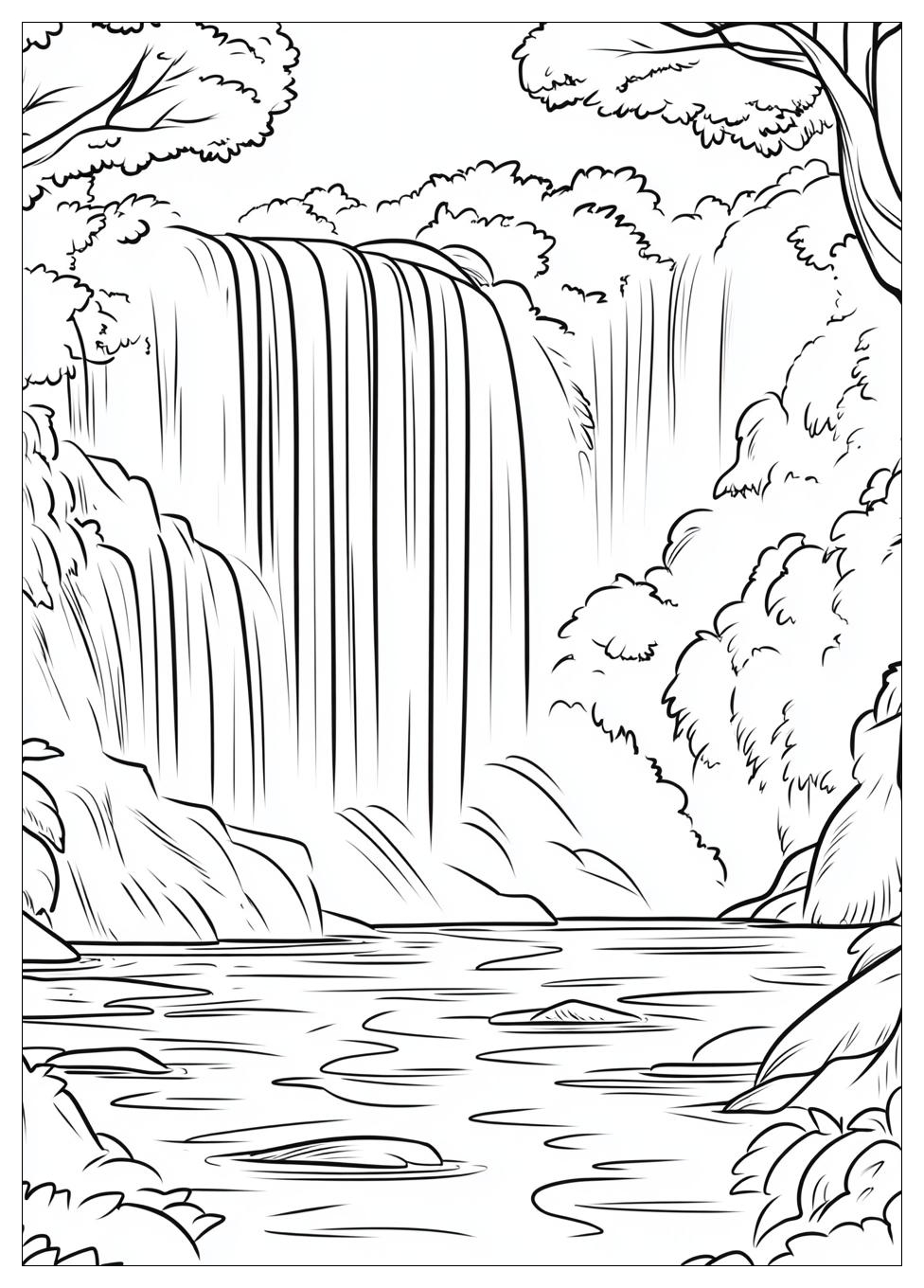 waterfall_coloring_pages_1