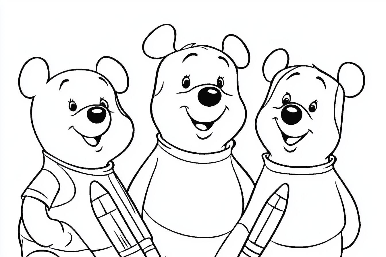Winnie The Pooh Coloring Pages Free Printable PDF Winnie The Pooh Coloring Pages