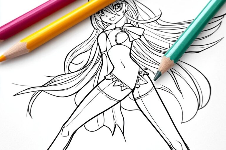 Winx Coloring Pages : Color Your Way into the Magical World of Winx