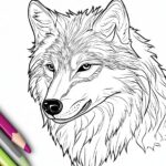 Wolf Coloring Pages : Unleash Your Creativity with Fun Designs
