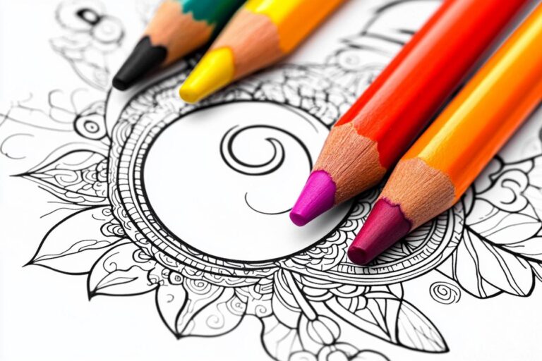 Yin Yang Coloring Pages : Coloring for Balance, Harmony, and Mindfulness