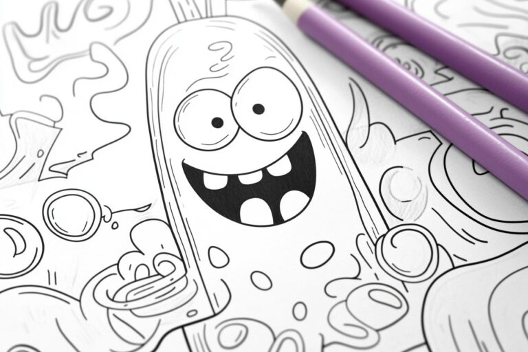 Yo Gabba Gabba Coloring Pages : Coloring Fun with Your Favorite Characters