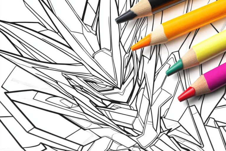 Yu Gi Oh Coloring Pages : Unleash Your Inner Duelist