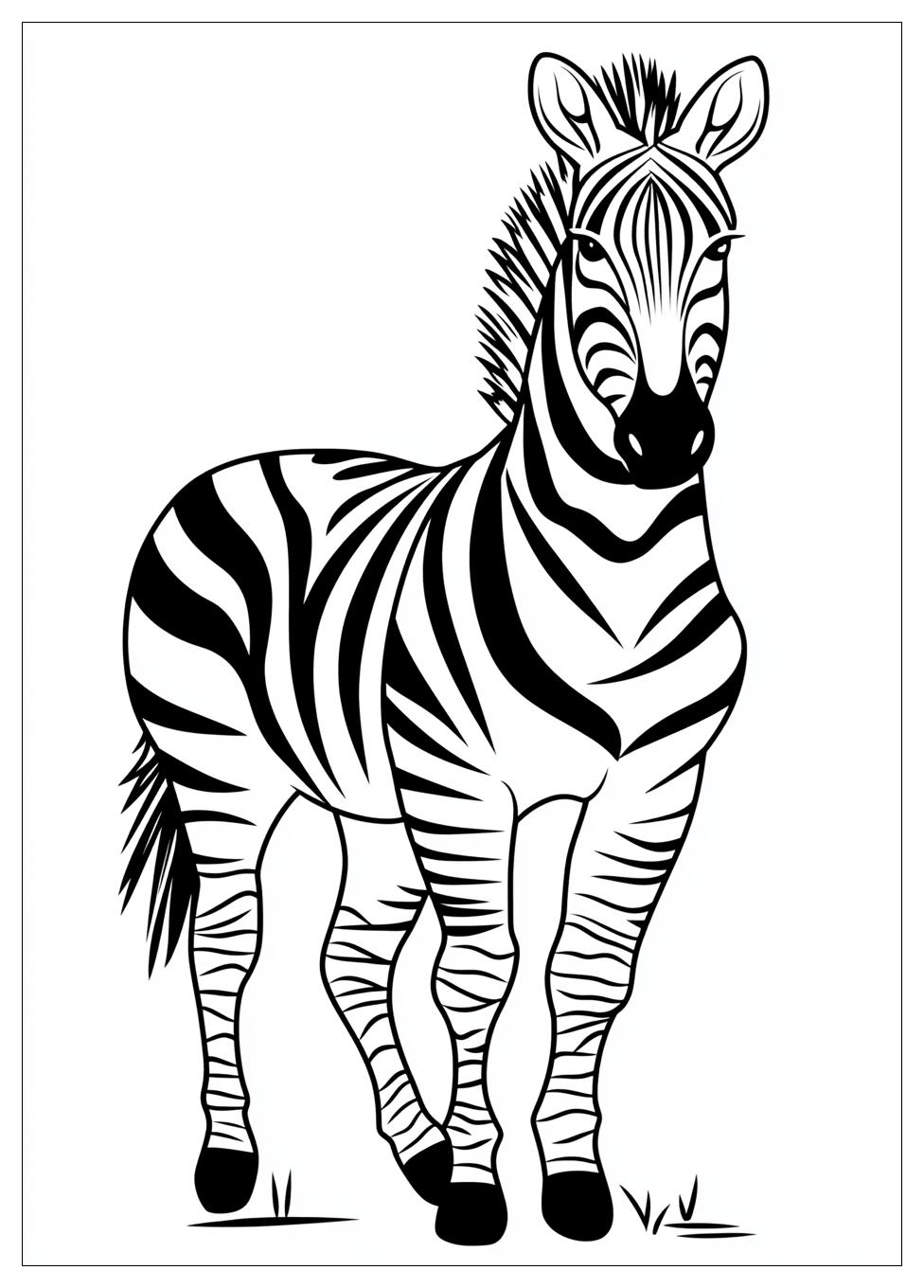 zebra_coloring_pages_1