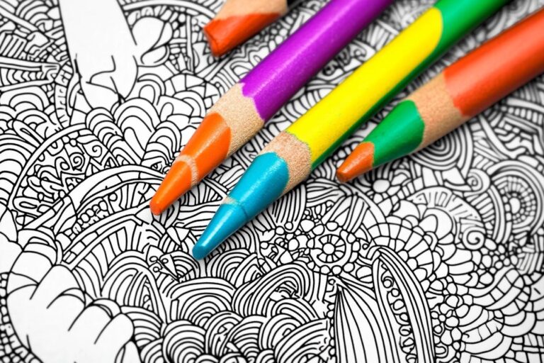 Zentangle Coloring Pages : Relax & Unleash Your Creativity
